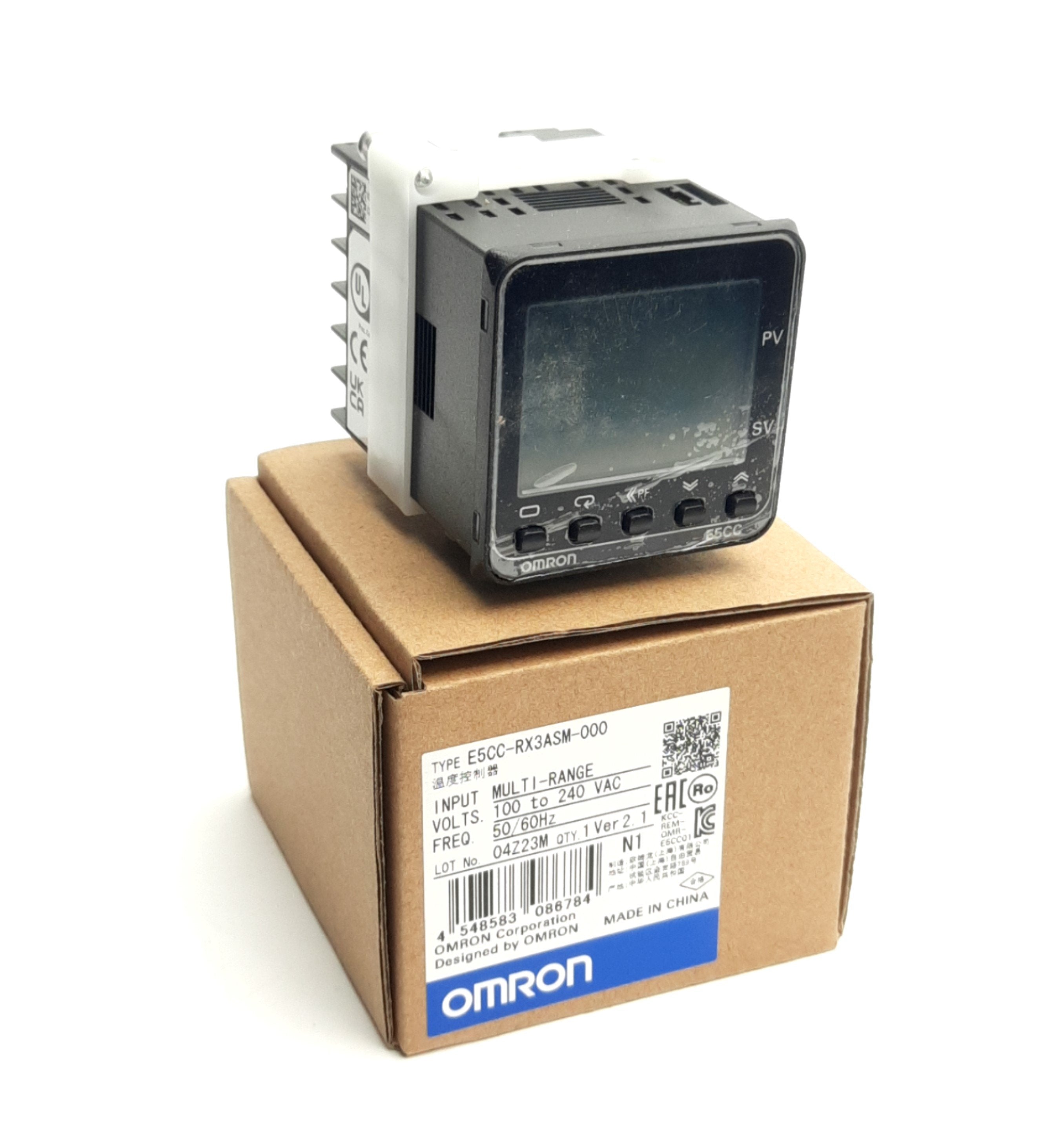 Omron E5CC-RX3ASM-000 Temperature Controller 100-240VAC, Relay Output –  Next Day Automation