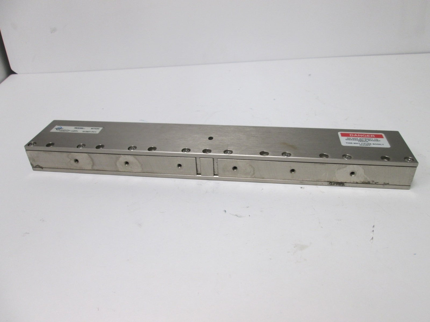 Used Aerotech MT420 Linear Magnet Track, For Linear Motor, *Slight Wear on Magnets*