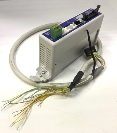 Used SMC LECP6P5D-LER10J Step Motor Controller Electric Actuator PNP 24VDC w/ LEC-CN5