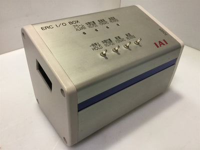 Used IAI SC80N ERC Input/Output Box, No Power Cord Included, 4x Switches