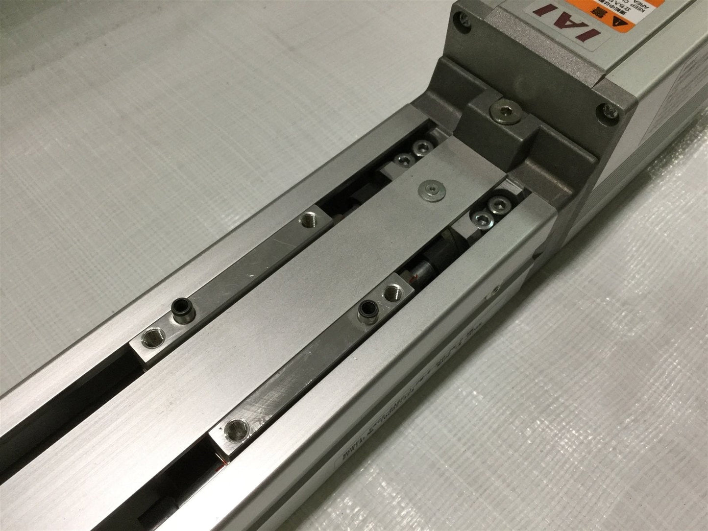 Used IAI ERC2-SA6C 300mm ROBO Cylinder Linear Actuator Slider Type w/Controller 24VDC