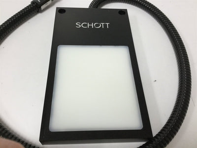 Used Schott A08925 Fiber Optic Backlight, Active Area: 4" x 4.88" ( 4" x 5" ), 36" L