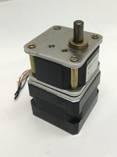 Used Nanotec-Munich ST4218S1006-GNA Stepping Motor 4.0V, 0.95A, 1.8 Deg w/Gearbox 9:1