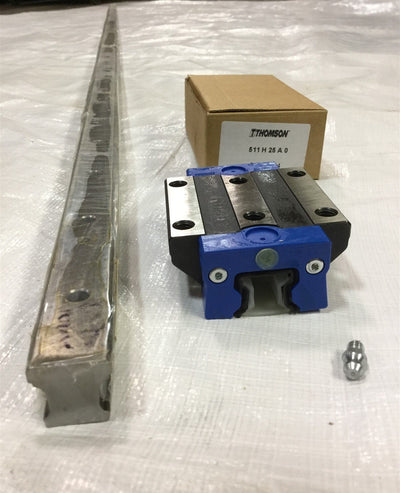 NEW Thomson Series 500 Linear Ball Bearing Rail w/Carriage Size-25 Length+2400mm