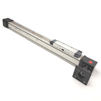 Used Parker HLE60 Belt Drive Linear Actuator Travel: 18", Motor Mount: NEMA 34