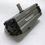 Used SMC NCRA1BW50-180 Pneumatic Rotary Actuator, Dbl. Rod, 50mm Bore, 180Degree Rot.