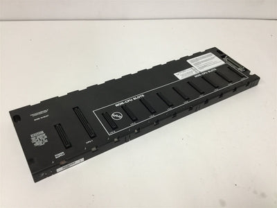 Used GE Fanuc IC693CHS391K 10-Slot Expansion Base, EMI Enhanced, 9-Slots for Non-CPU