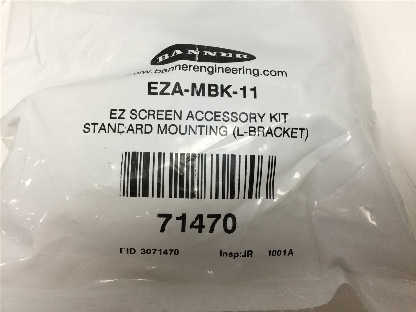 New Banner EZA-MBK-11 EZ Screen Accessory Kit L-Bracket Mounting W/ 71449 & 72929