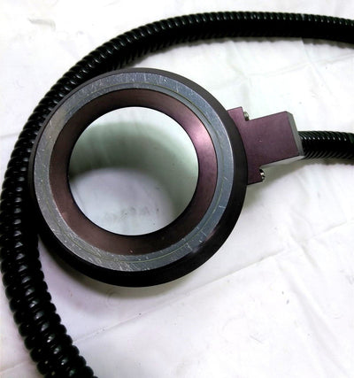Used Leeds Fiber Optic Microscope Ring Light ID: 49mm, Length: 38", Bundle: 9mm
