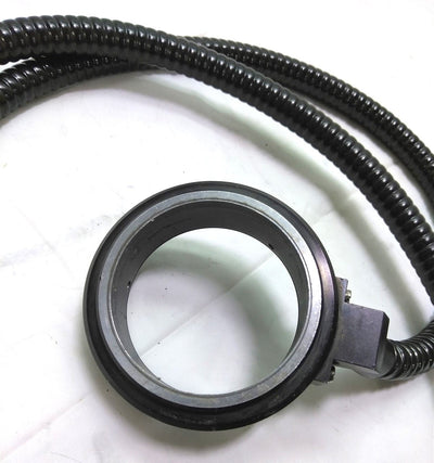 Used Leeds Fiber Optic Microscope Ring Light, ID: 49mm, Length: 46", Bundle: 7.5mm
