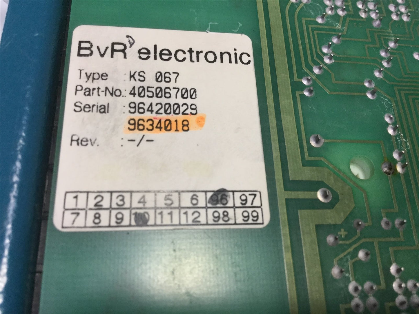 Used Boy Machine KS067 Process Triple Timer Board Card Module PCB 30 60 Pin