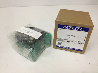 New Patlite WME-AM-G LED Light Module, Color: Green, For WME-A and WME-AFB