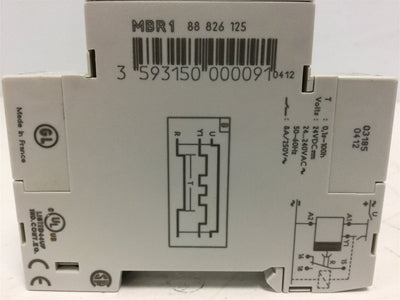 New Crouzet 88-826-125 Timing Relay, Voltage: 24VDC, Frequency: 50-60Hz