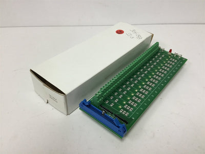 New Crouzet PB-16C4 16-Slot Digital I/O Module Mounting Board, 50-Pin Connection