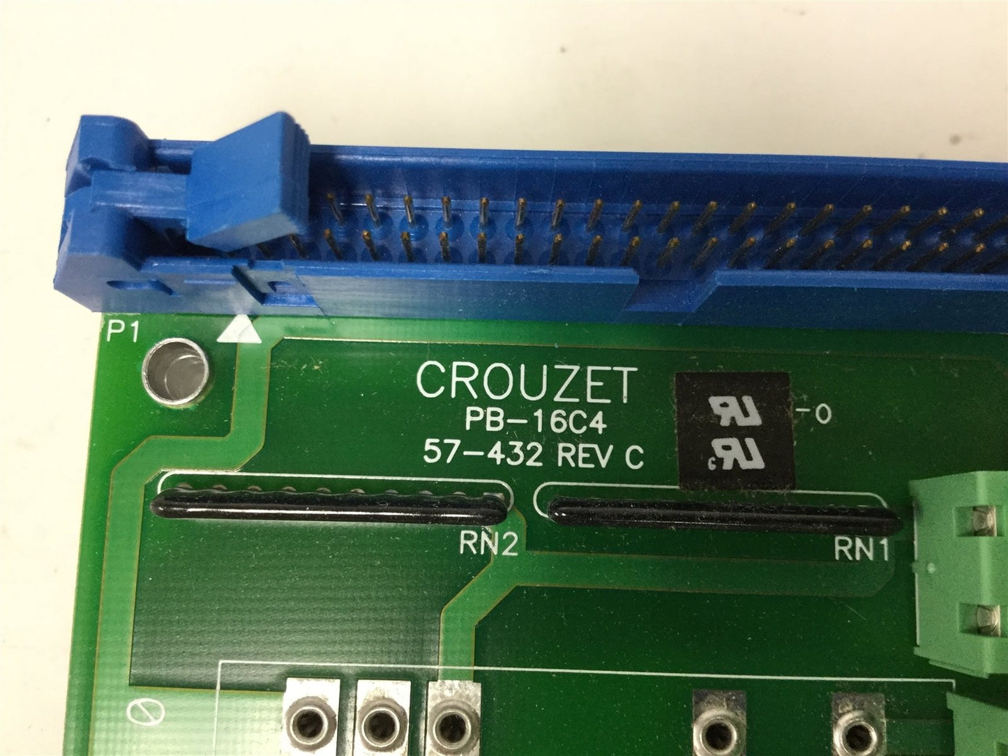 New Crouzet PB-16C4 16-Slot Digital I/O Module Mounting Board, 50-Pin Connection