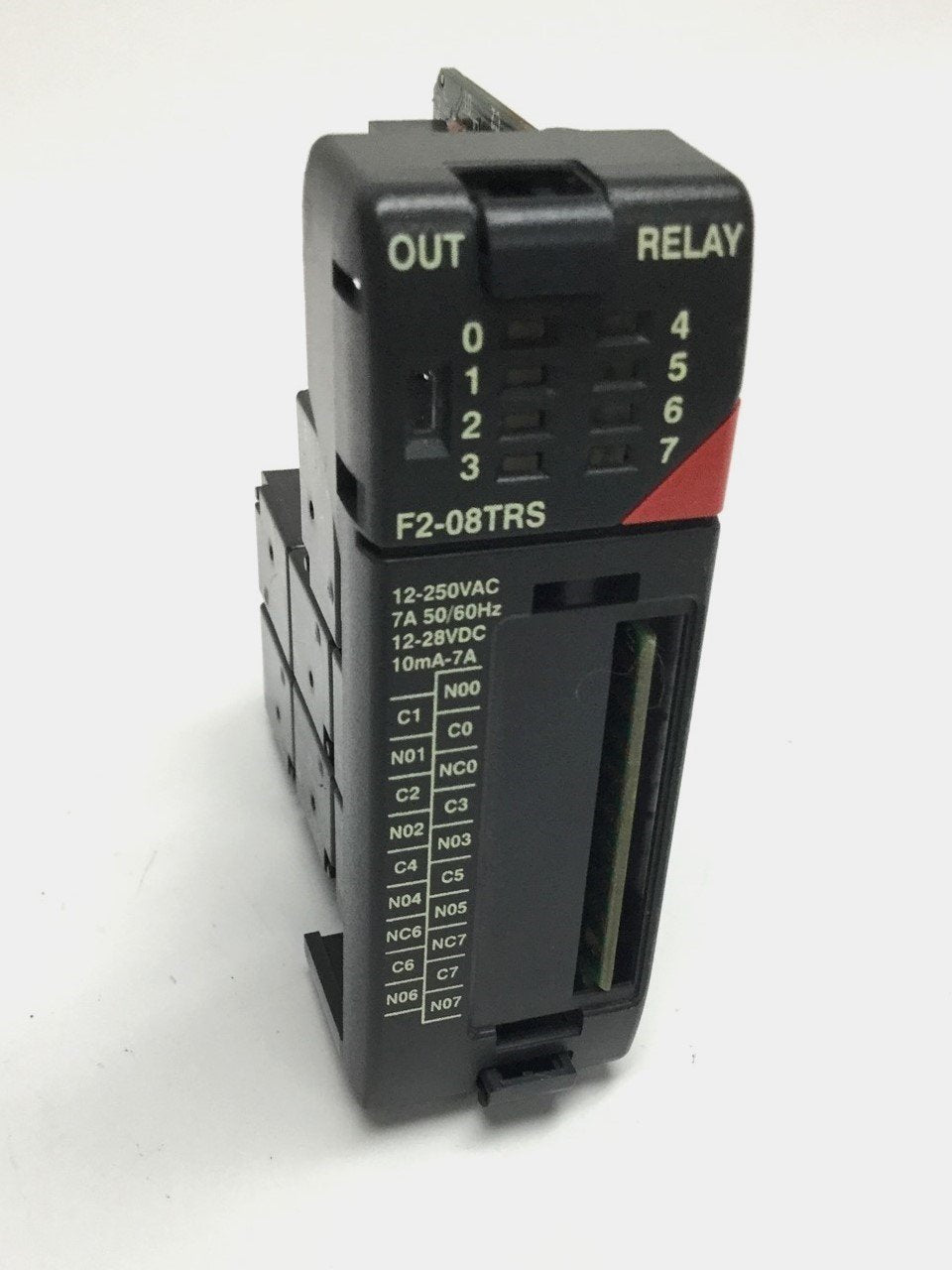 Used FACTS Eng F2-08TRS DirectLogic PLC Relay Output Module 8-Pt *Missing Terminal*