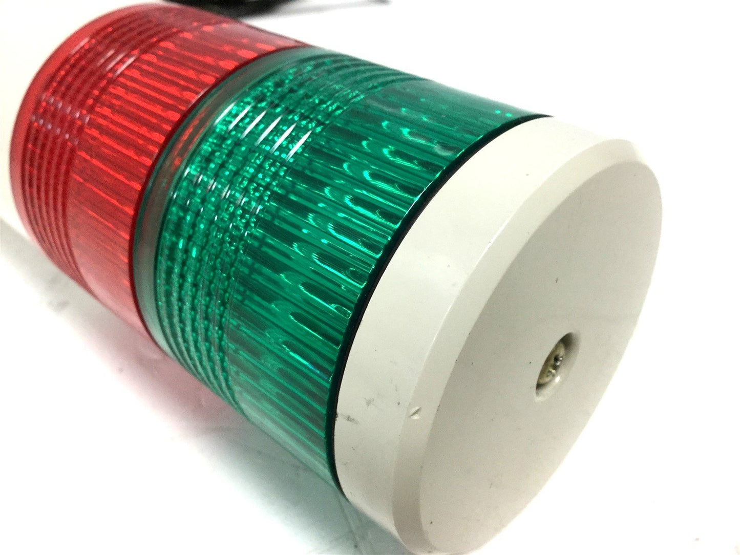 Used Patlite LME-202-RG Green Red Stack Light Tower Voltage: 24VAC/DC, Amperage: 0.3A