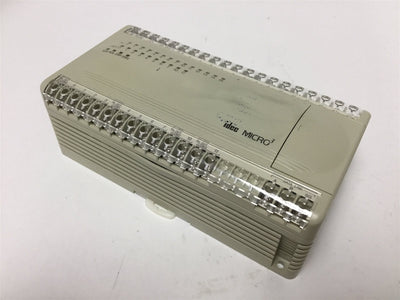 Used Idec FC2A-C24A1 Micro3 PLC I/O Module 100-240VAC, 14x 24VDC In /10x Relay Out