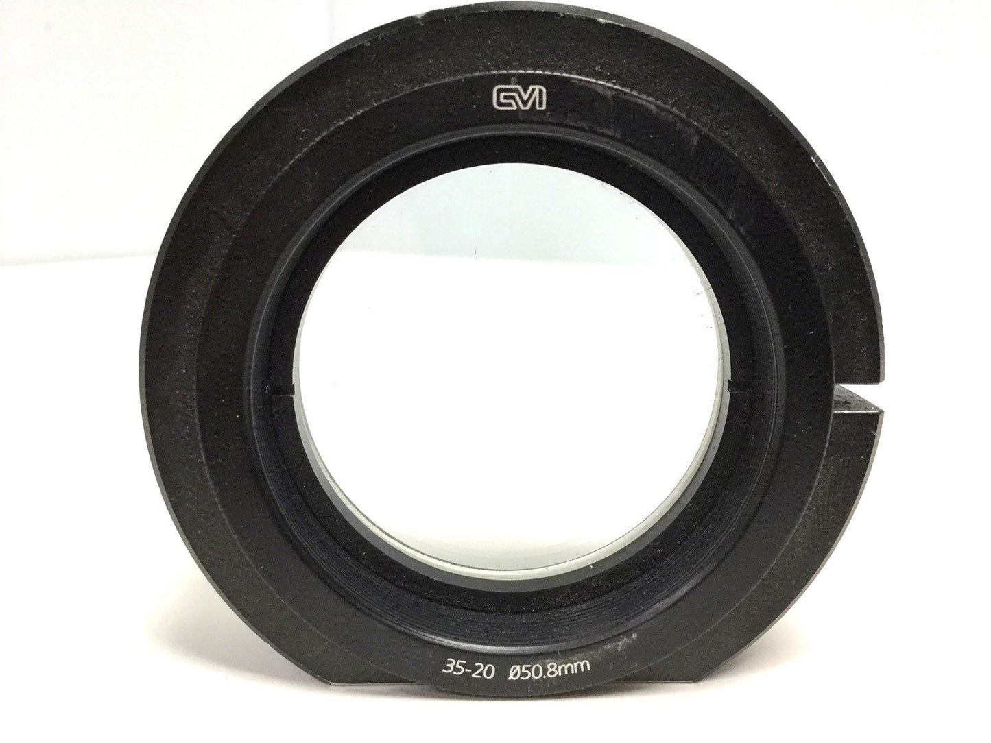 Used CVI 35-20 Snap In Lens Holder ? 50.8mm (2") Uses Metal Retaining Ring