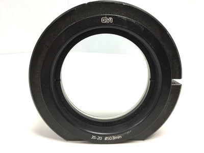 Used CVI 35-20 Snap In Lens Holder ? 50.8mm (2") Uses Metal Retaining Ring