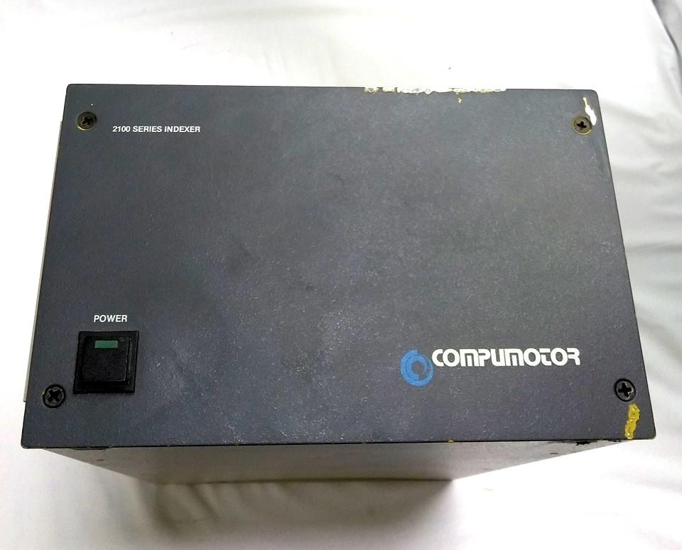 Used Parker 2100-2 Compumotor Indexer, Out: 3.5VDC In: 117VAC, 14.38 x 8.38 x 5.22"