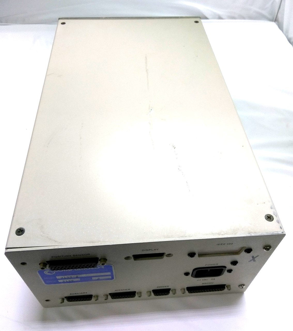 Used Parker 2100-2 Compumotor Indexer, Out: 3.5VDC In: 117VAC, 14.38 x 8.38 x 5.22"