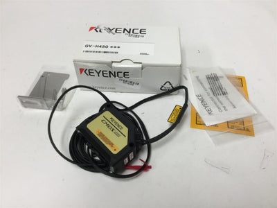 New Keyence GV-H450 Long Range Sensor Head, Detection Distance: 160-450mm