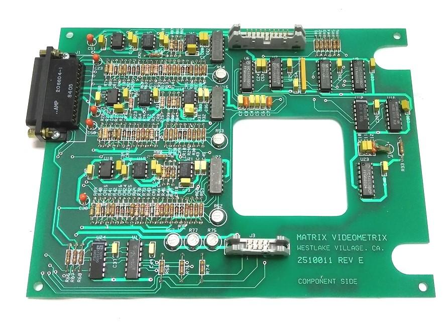 Used Matrix Videometrix 251001 Rev-E Board