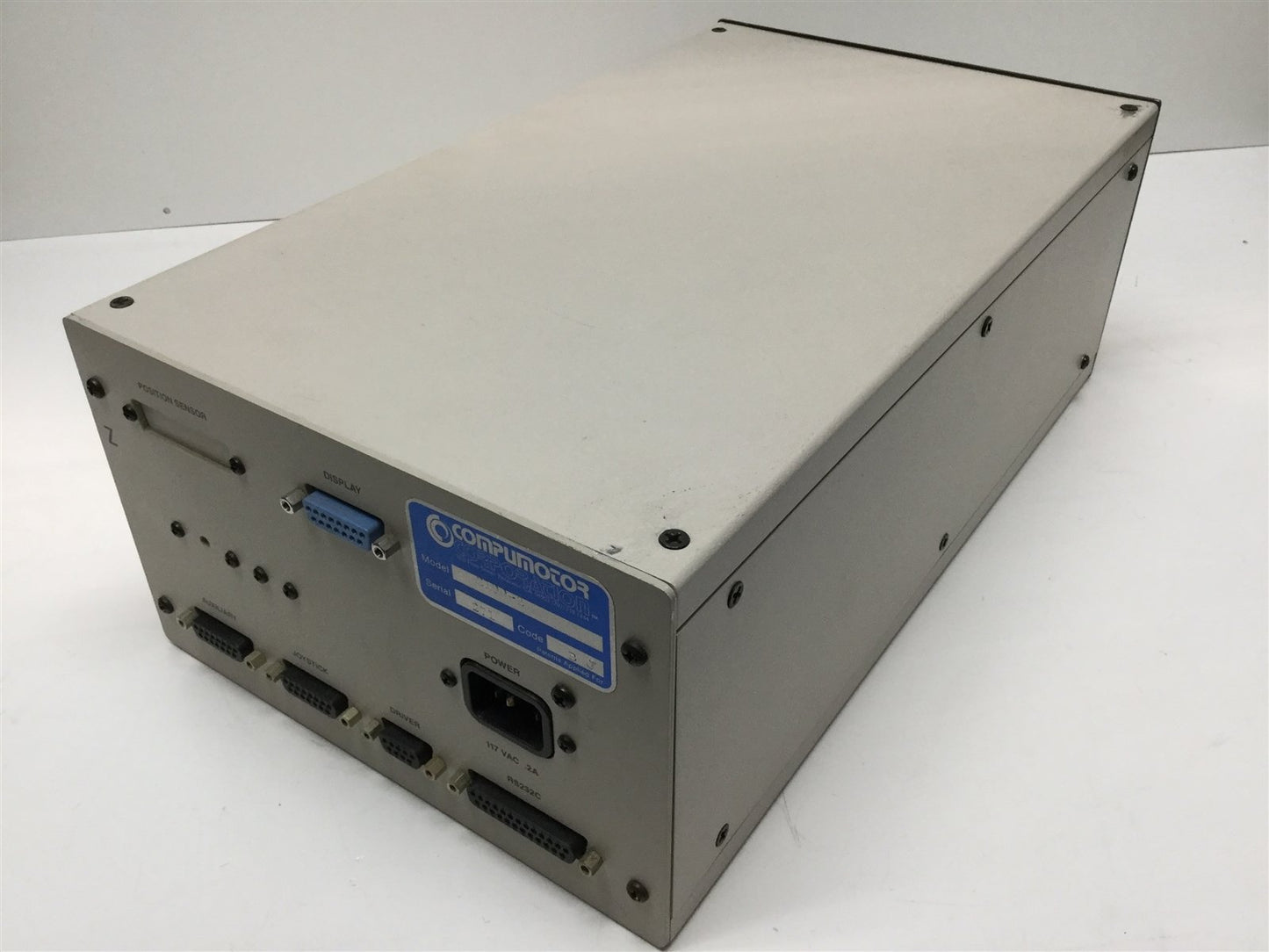 Used Parker 2100-2 Compumotor Indexer, Out: 3.5VDC In: 117VAC, 14.38 x 8.38 x 5.22"