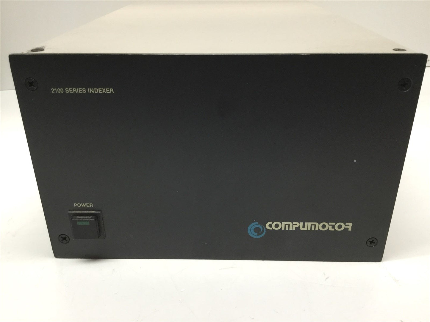 Used Parker 2100-2 Compumotor Indexer, Out: 3.5VDC In: 117VAC, 14.38 x 8.38 x 5.22"