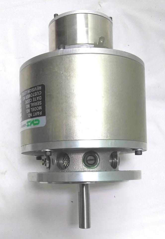 Used Controlled Motion Inc. 451-136 Air Cooled Servo Motor, 1/2" Shaft, 3 1/8" Mount