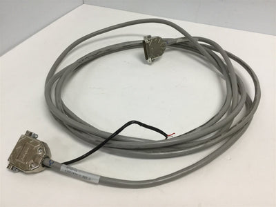 Used Aerotech 630C1839-1 Rev C BFCD-15 Foot Controller Feedback Cable DB-25