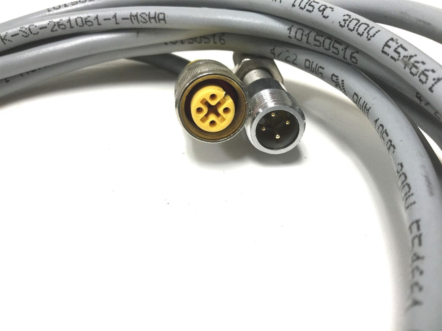 Used Turck Bi2-EG08-VN6X-H1341 Inductive Sensor, Sensing: 2mm, With Eurofast Cable