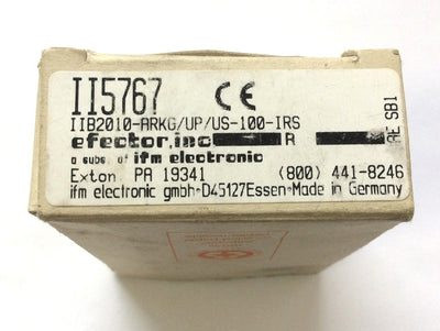 New IMF Efector IIB2010-ARKG/UP/US 10-36VDC Inductive Sensor II5767, 10-36VDC