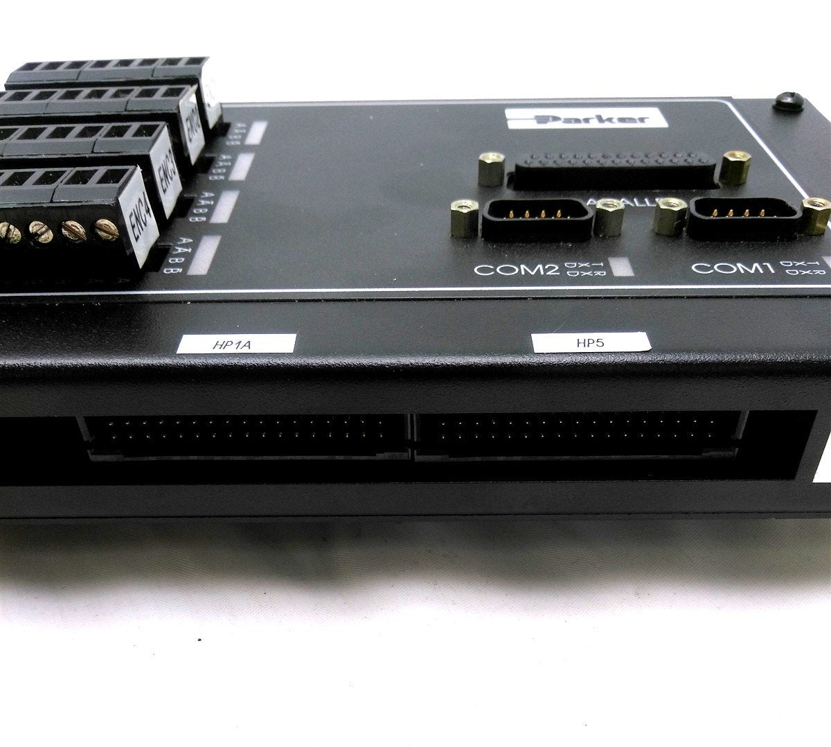 Used Parker RBD08403 Breakout Box I/O 96 Terminals 4x 34Pin Connectors 2x DB-9 DB-25