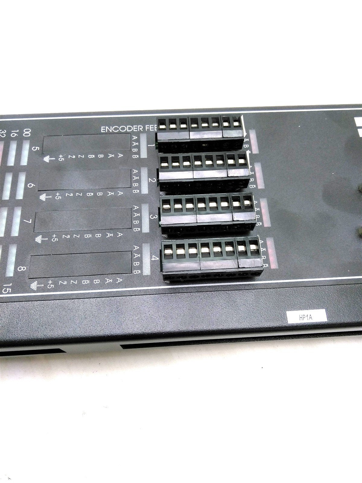 Used Parker RBD08403 Breakout Box I/O 96 Terminals 4x 34Pin Connectors 2x DB-9 DB-25