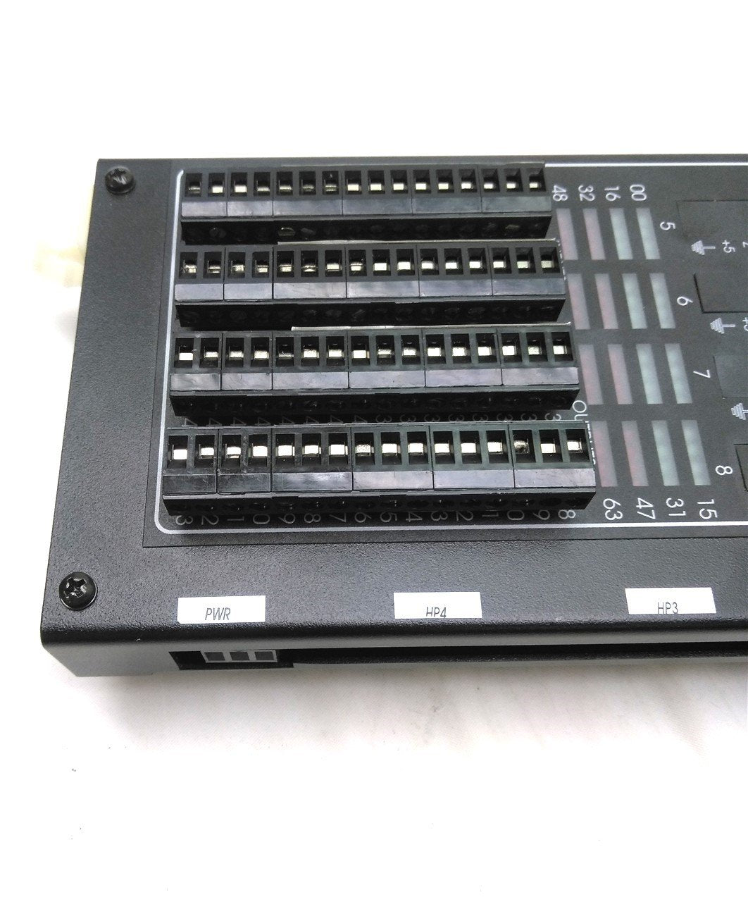 Used Parker RBD08403 Breakout Box I/O 96 Terminals 4x 34Pin Connectors 2x DB-9 DB-25