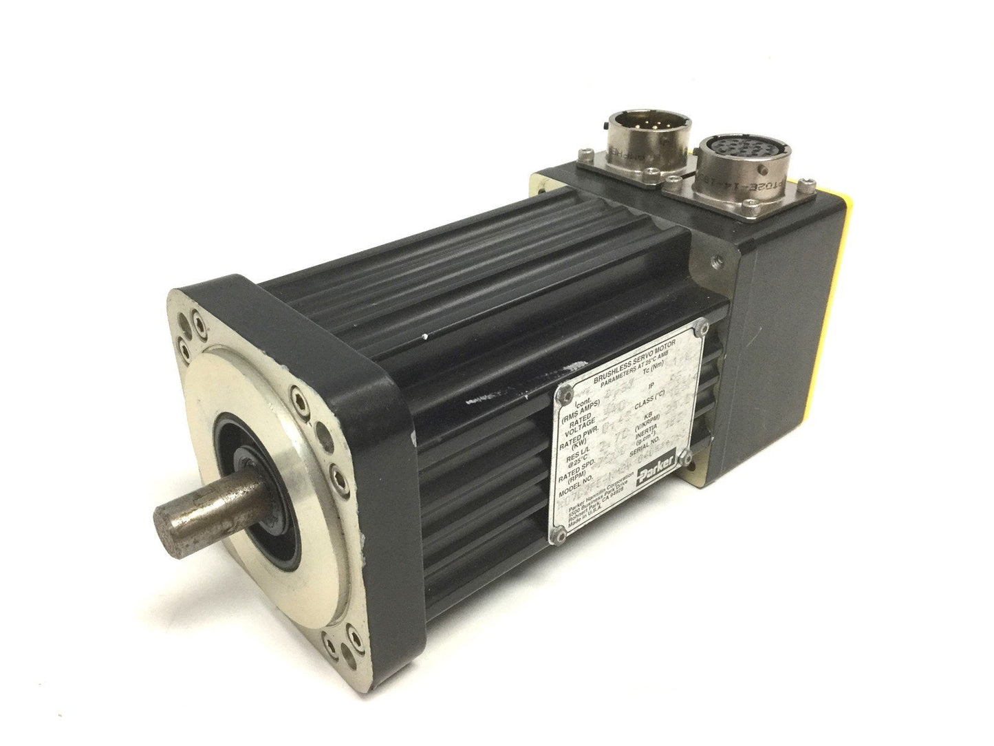 Used Parker N070FE-NMSV Brushless Servo Motor, Voltage: 340V Torque: 1.0 Nm 7500 RPM