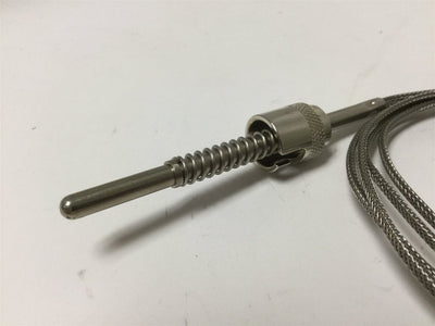 Used Watlow 30DTUSE020A Thermocouple Type T, Sheath Dimensions: 3/16" Dia x 2.5" Long