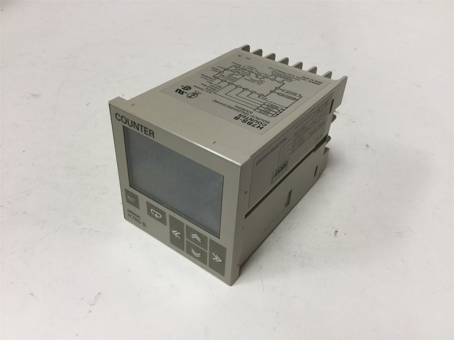 New Omron H7BS-B Counter, Source: 12-24VDC/24VAC, Range: 0.001 to 99.999