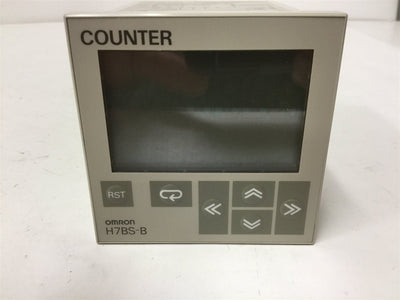 New Omron H7BS-B Counter, Source: 12-24VDC/24VAC, Range: 0.001 to 99.999