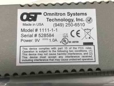 New Omnitron 1111-1-1 miConverter 1x100BASE-BX-D Ethernet UTP to Single Fiber Media