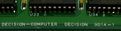 Used Decision Computer 9014-1 Data Acquisition Card, 8 Channel, 8/12/14 Bit D/A, ISA