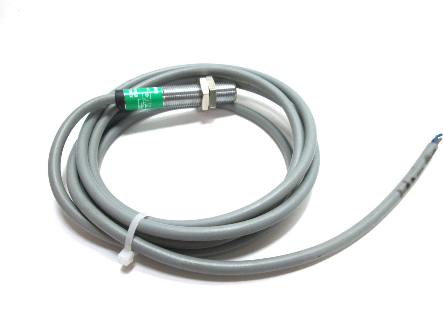 Used Turck Bi2-M12-VN6X-H1141 Inductive Proximity Sensor, 2mm Range, Voltage: 30VDC