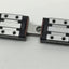 Used Rexroth R044279401 Mini Block (x2) Linear Guide Ball Bearing Carriage 160mm Rail