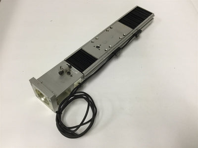 Used Parker 102004BNMS Linear Positioner, Travel: 100mm (4"), With 2 Position Sensors