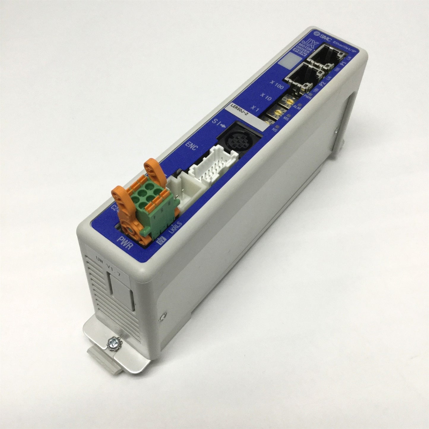 Used SMC JXC918-LER50J-2 Ethernet Step Motor Servo Motion Actuator Controller, 24VDC