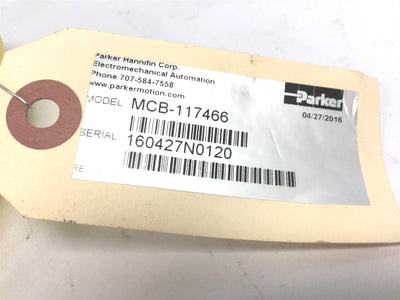 New Parker MCB-117466 Rev A Servo Motor Cable, Length: 25' 10-Pair Shielded 300V