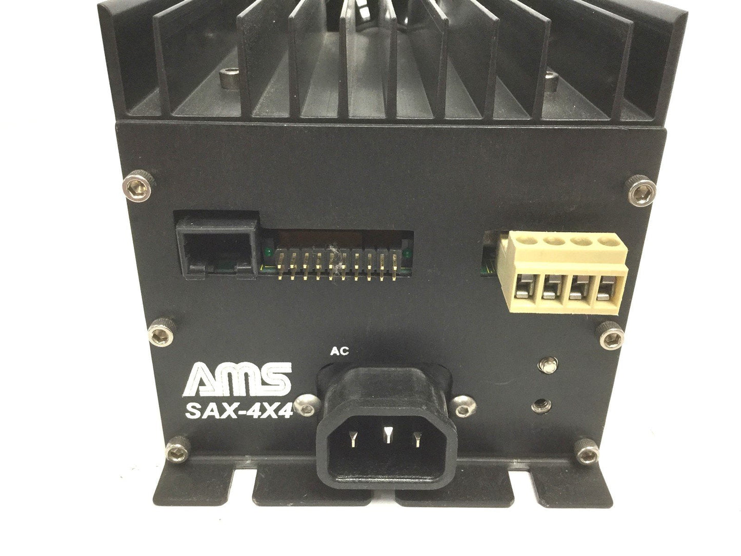 Used AMS SAX-4X4-232 Single Axis Stepper Motor Control, Voltage: 120VAC 50/60Hz