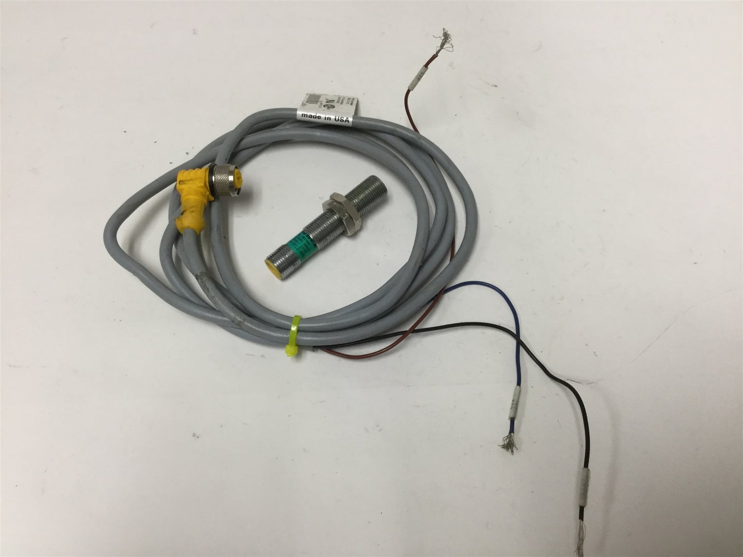 Used Turck Bi4-M12-AP6X-H1141 Proximity Switch Sensor, Voltage: 30VDC, 4-Wire